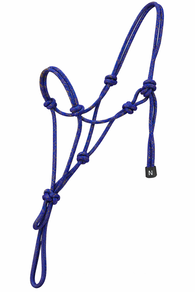 [510271610] Licol éthologique Glim - NORTON (Bleu roi / Or)